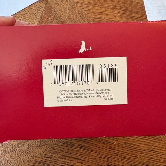 2005 Hallmark Star Wars Darth Vader Keepsake Ornament - Picture 3 of 4